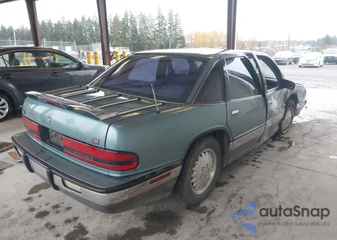 1993 Buick Regal Gran Sport from USA, damaged, VIN 2G4WF54L0P1462286